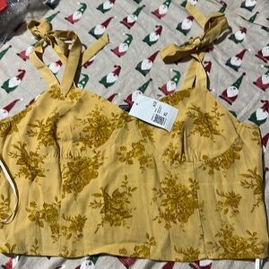 A crop top From  forever 21